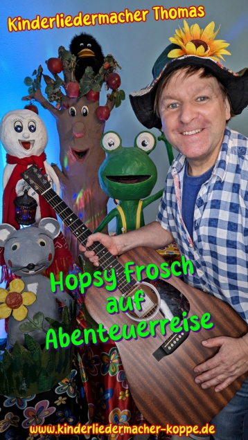 Hopsy Frosch auf Abenteuerreise Kinderkonzert